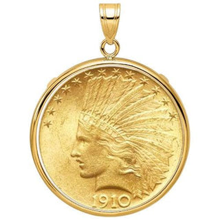 US Gold Indian Head Eagle Coin Bezels