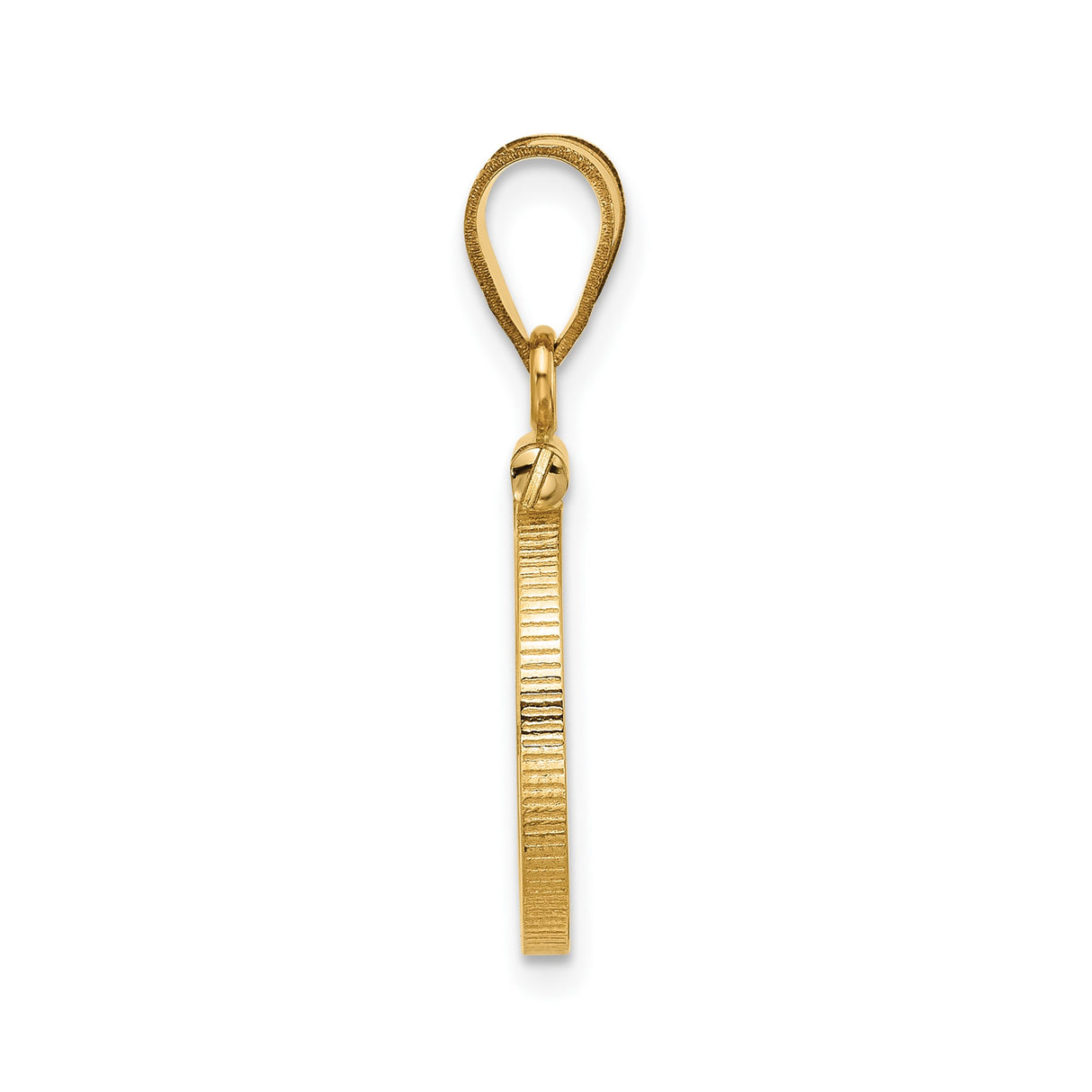 14 mm 14k Yellow Gold coin bezel for 14 mm Coin β alternate view