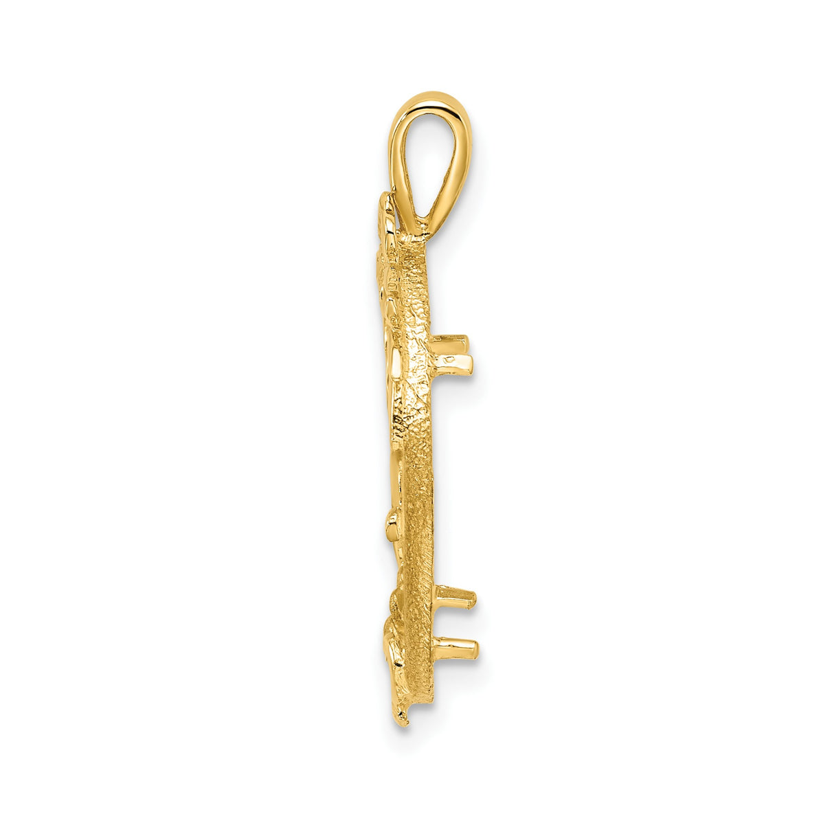 16 mm 14k Yellow Gold coin bezel for 16 mm Coin β alternate view