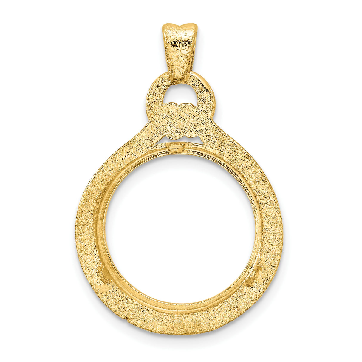 16 mm 14k Yellow Gold coin bezel for 16 mm Coin β additional image