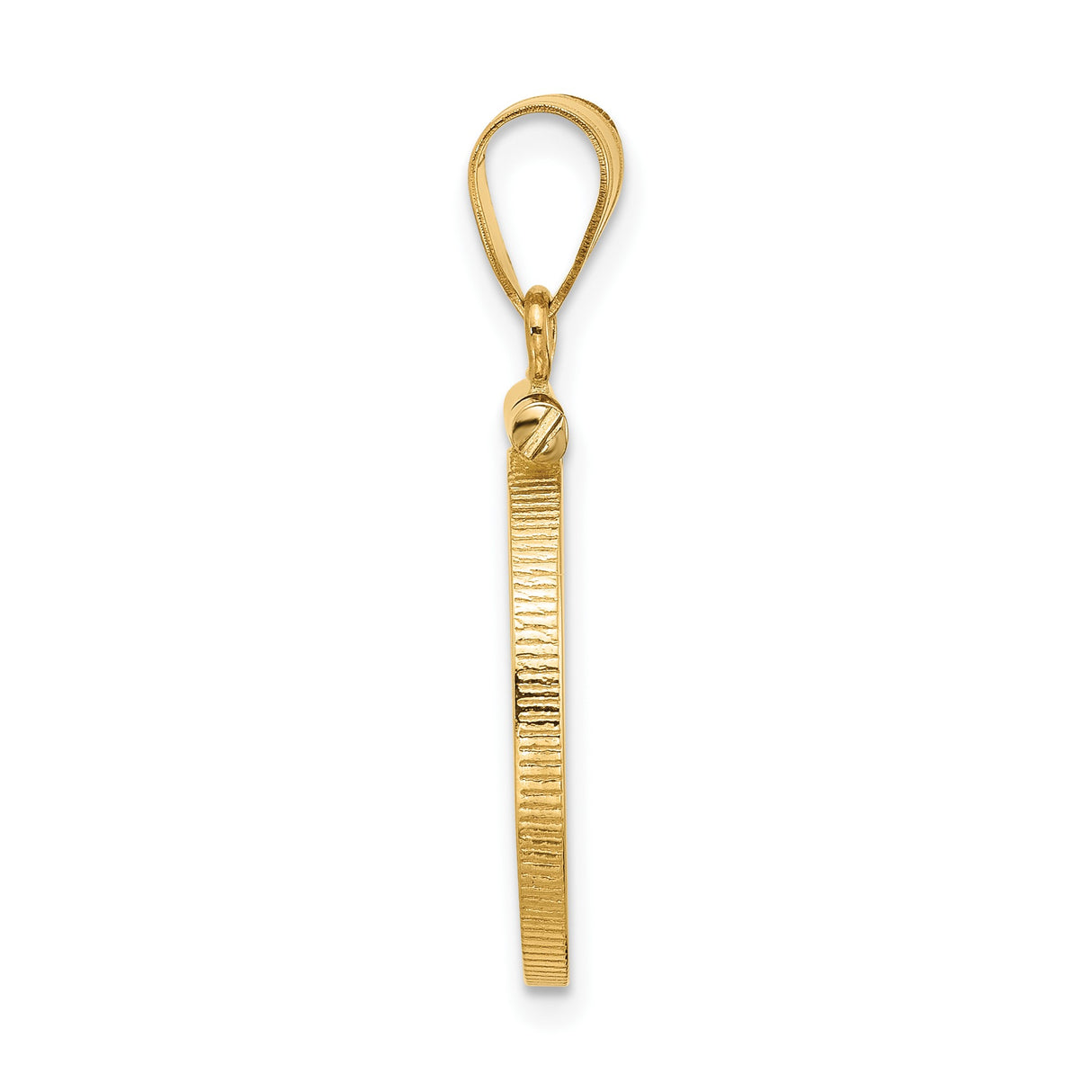 16 mm 14k Yellow Gold coin bezel for 16 mm Coin β alternate view
