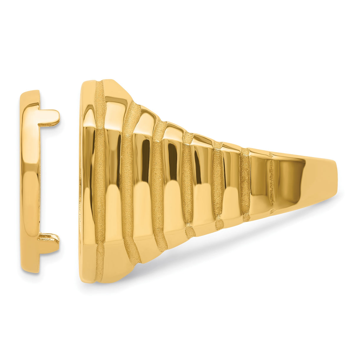 16 mm 14k Yellow Gold coin bezel for 16 mm Coin β additional image