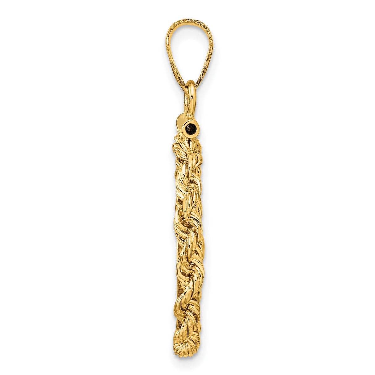 17 mm 14k Yellow Gold coin bezel for 16.5 mm Coin β alternate view