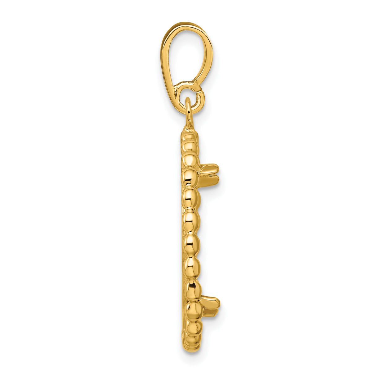 18 mm 14k Yellow Gold coin bezel for 17.8 mm Coin β alternate view