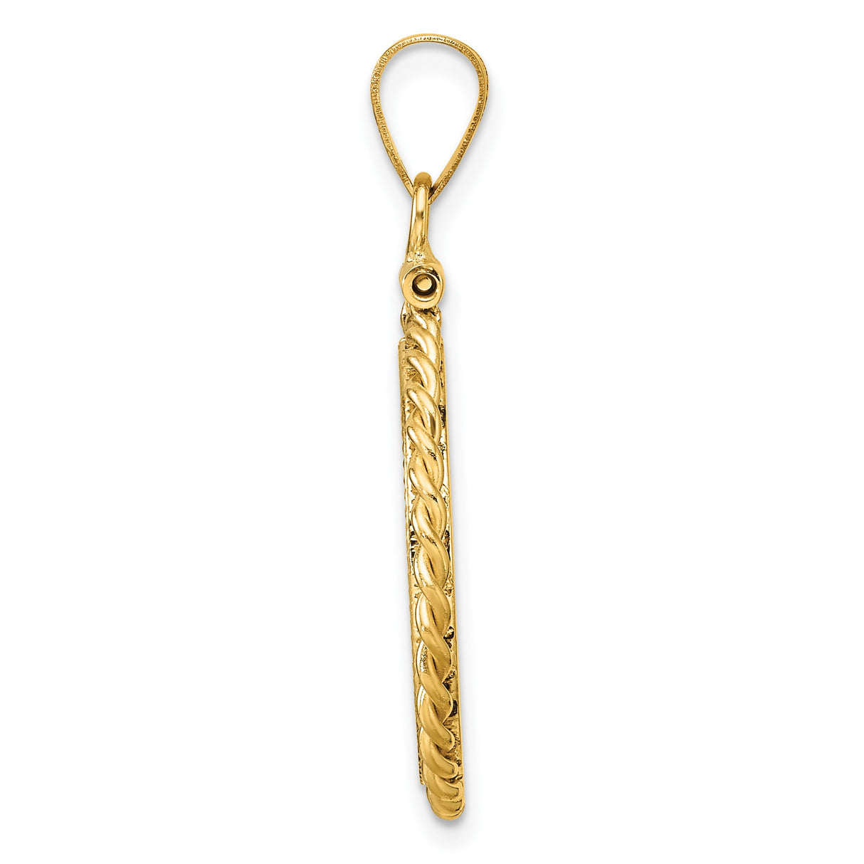 18 mm 14k Yellow Gold coin bezel for 17.8 mm Coin β alternate view