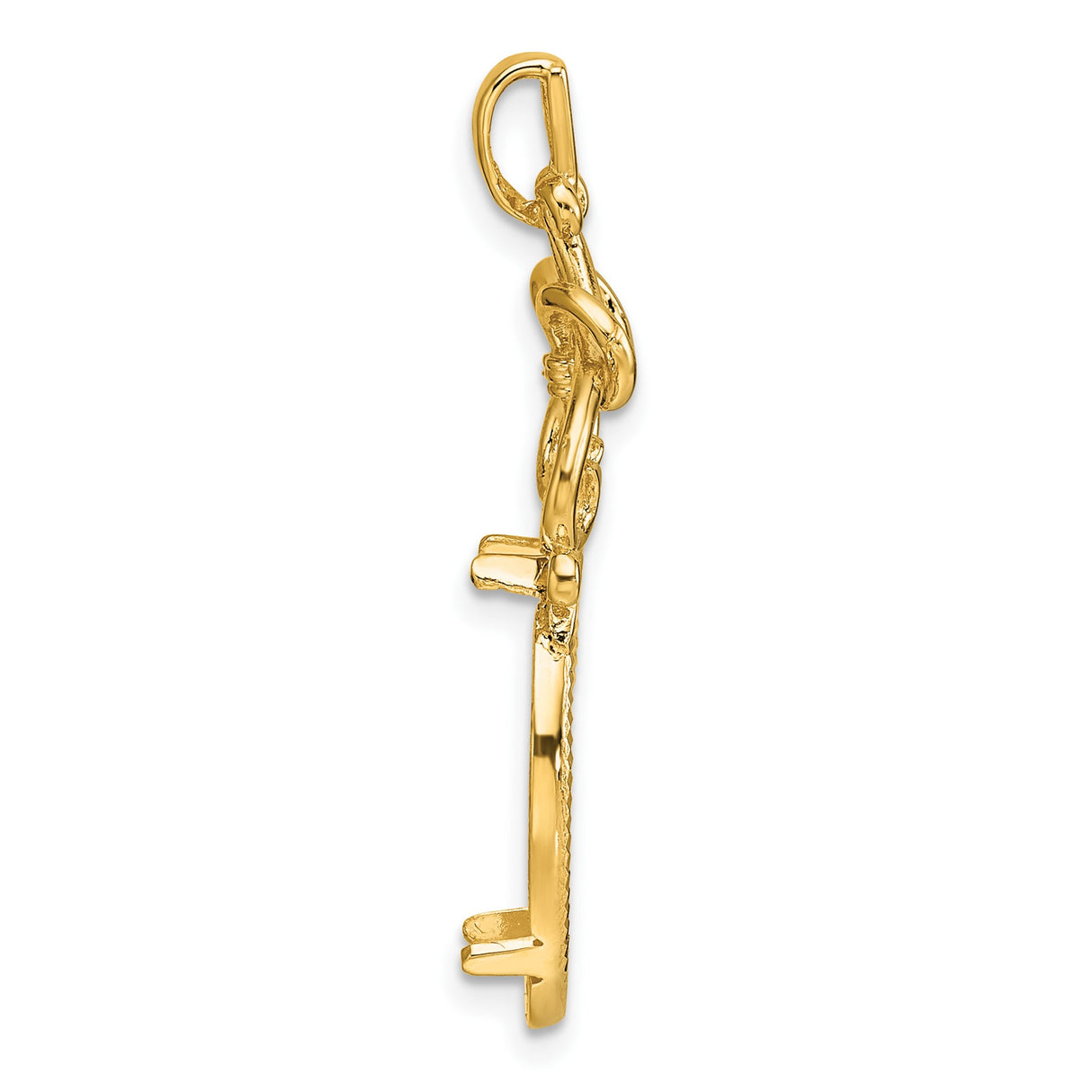 18 mm 14k Yellow Gold coin bezel for 17.8 mm Coin β alternate view