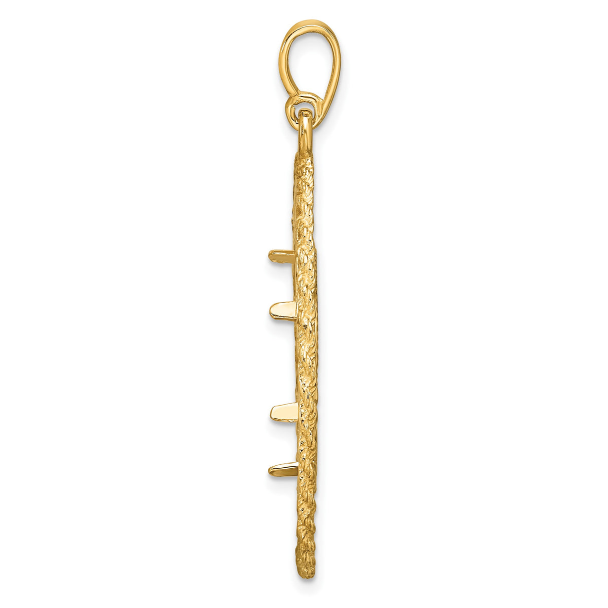 18 mm 14k Yellow Gold coin bezel for 17.8 mm Coin β alternate view