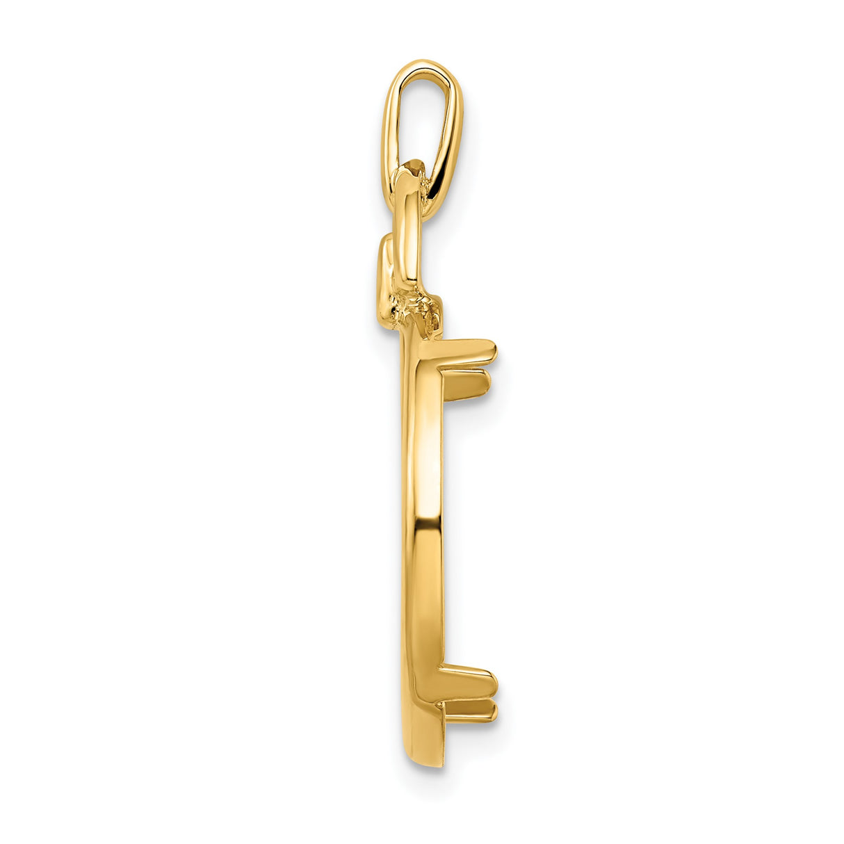 18 mm 14k Yellow Gold coin bezel for 18 mm Coin β alternate view