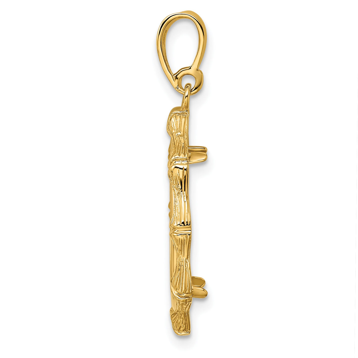 18 mm 14k Yellow Gold coin bezel for 18 mm Coin β alternate view