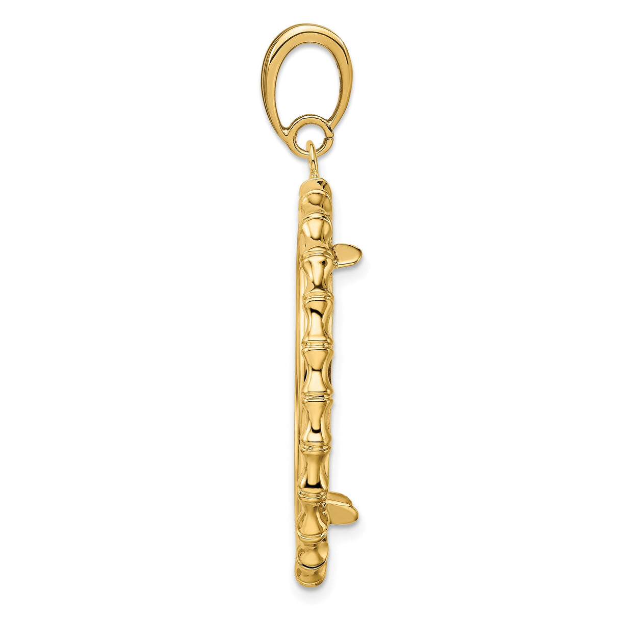 27 mm 14k Yellow Gold coin bezel for 27 mm Coin β alternate view