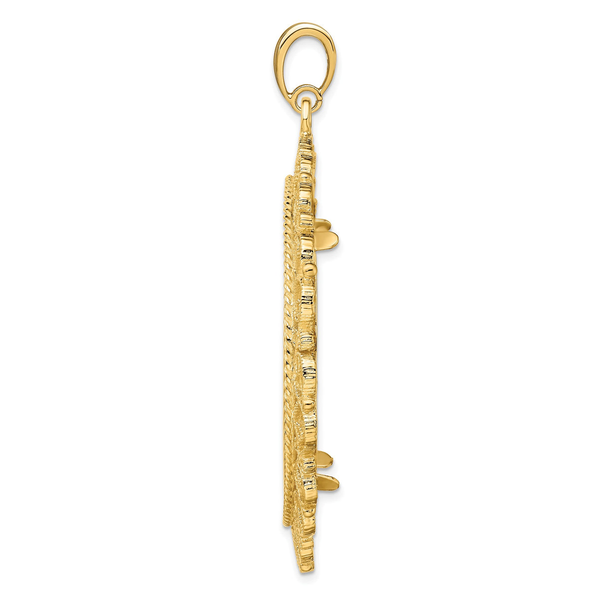 37 mm 14k Yellow Gold coin bezel for Austria €100 Philharmonic — alternate view