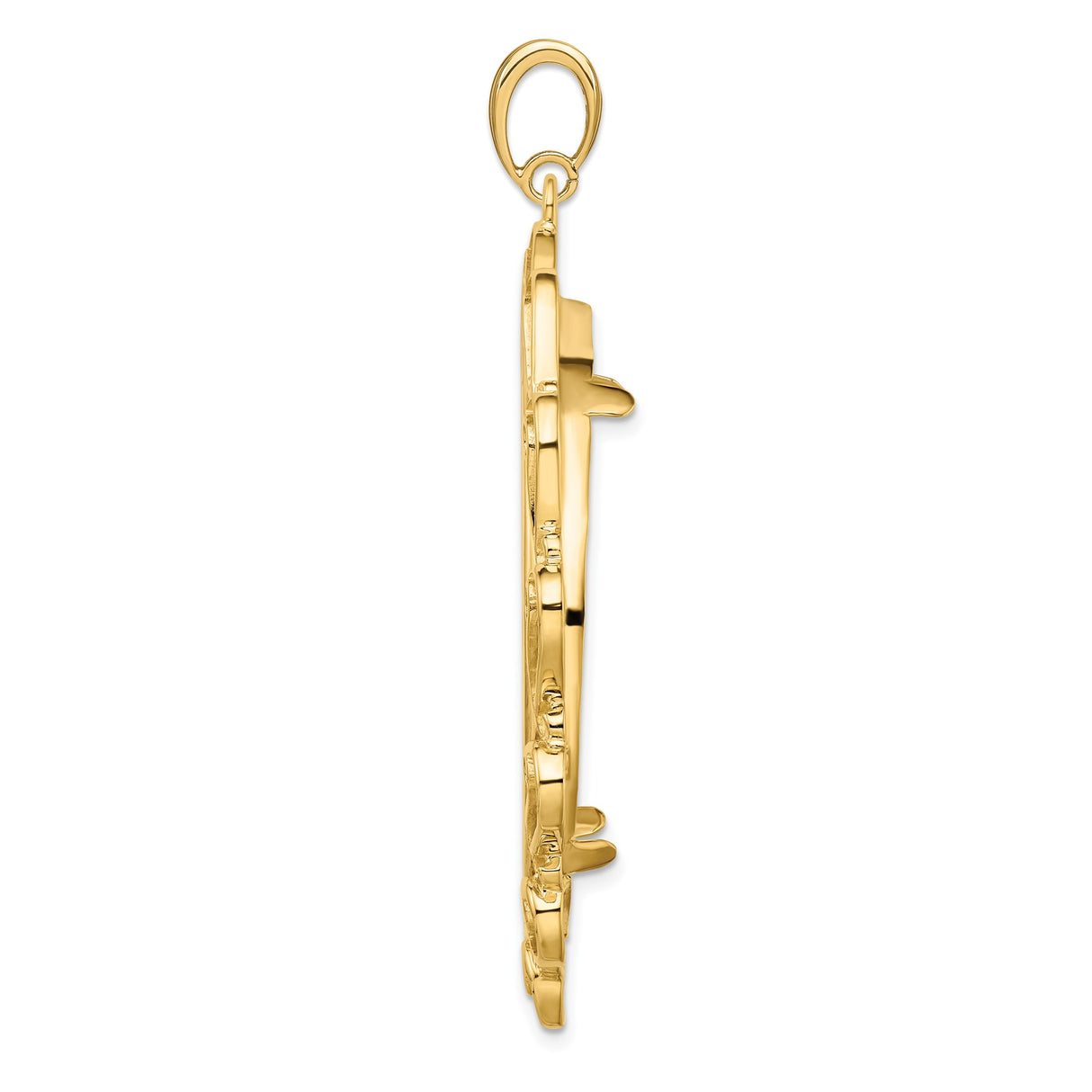 37 mm 14k Yellow Gold coin bezel for Austria €100 Philharmonic — alternate view