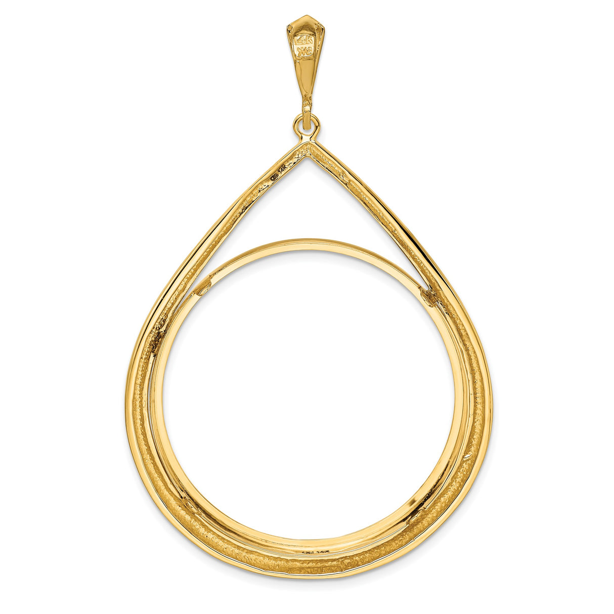 37 mm 14k Yellow Gold coin bezel for Austria €100 Philharmonic — additional image