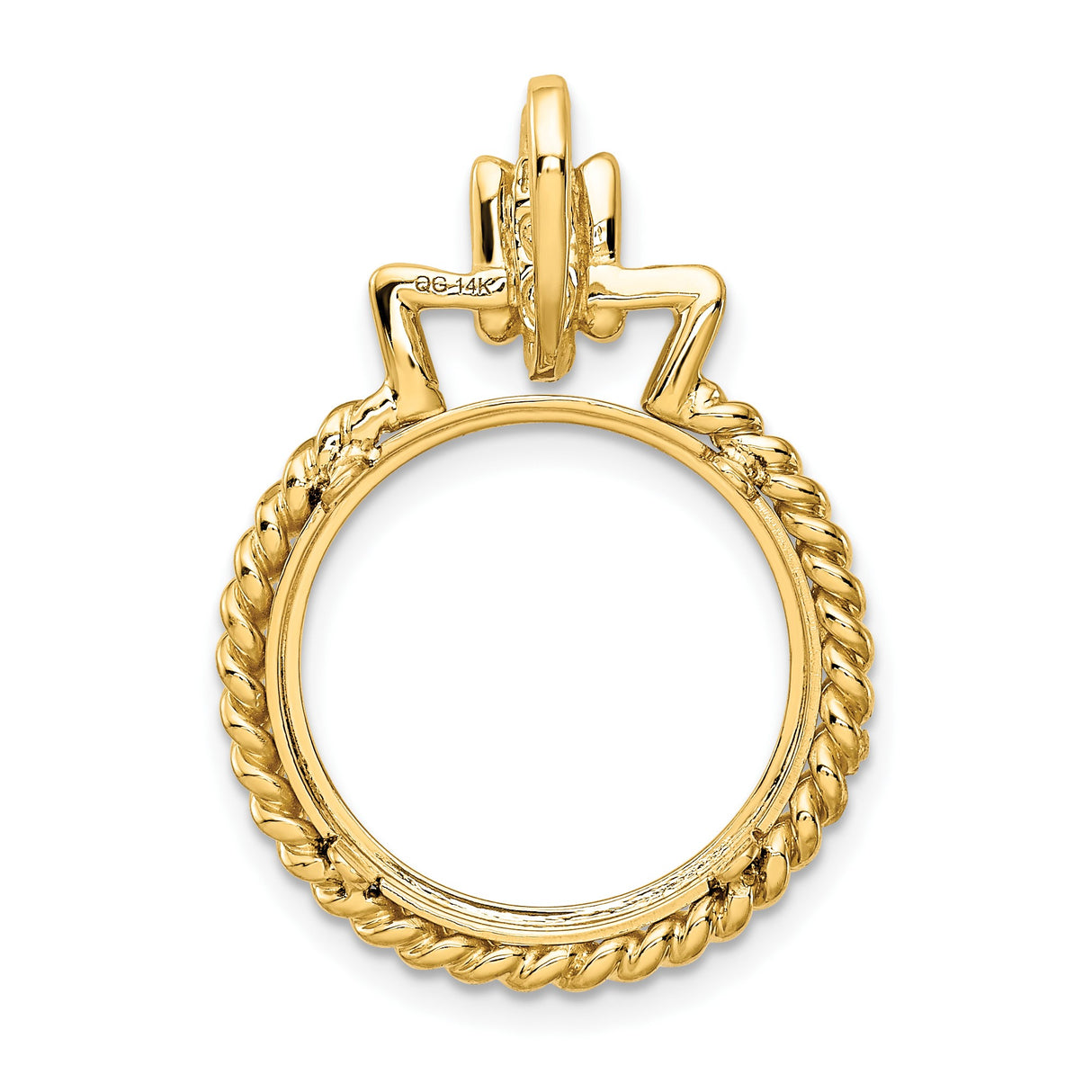 14k Yellow Gold coin bezel for Australian $15 Koala β additional image