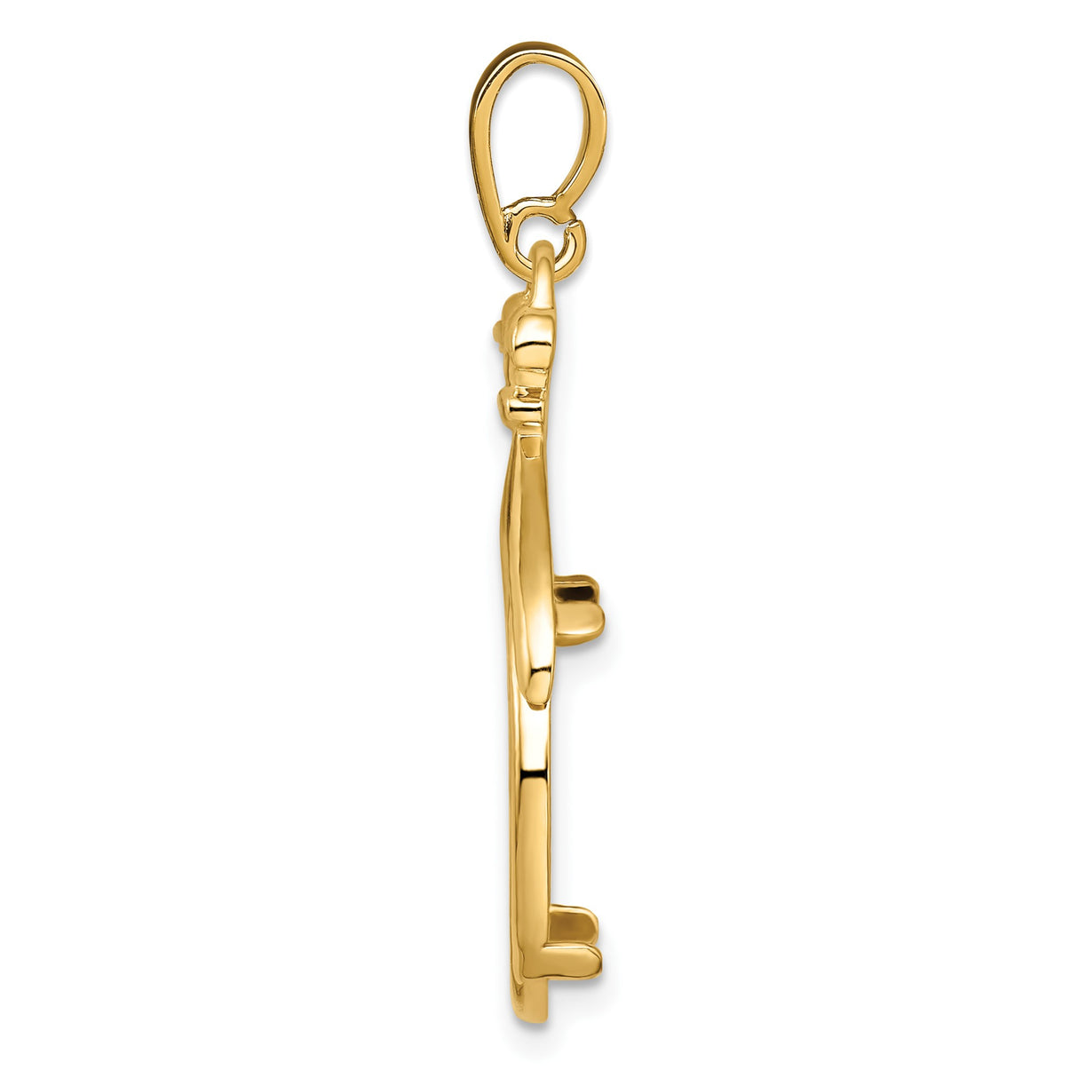 14k Yellow Gold coin bezel for Australian $15 Koala β alternate view