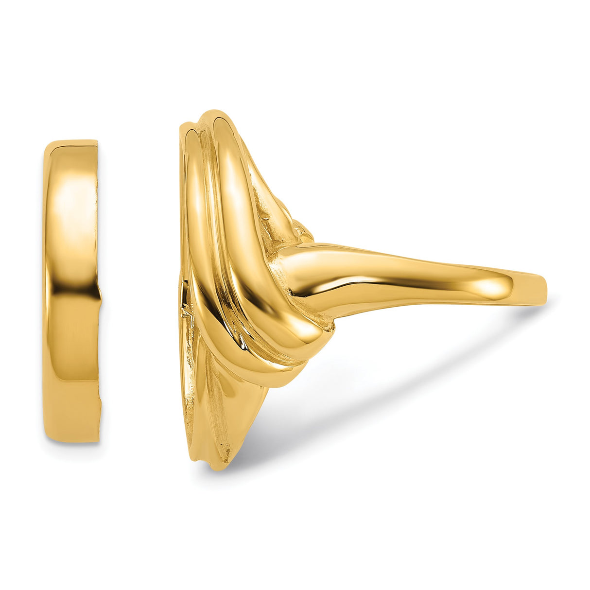 14k Yellow Gold coin bezel for Australian $15 Kangaroo β additional image