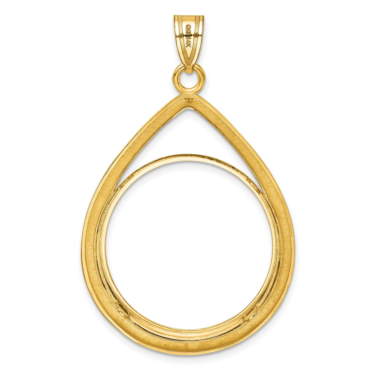 27 mm 14k Yellow Gold coin bezel for South African Krugerrand — additional image