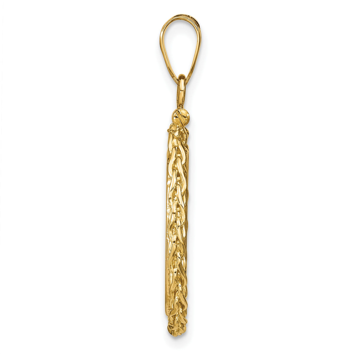 18 mm 14k Yellow Gold coin bezel pendant for US $2.50 Indian Head Quarter Eagle β alternate view