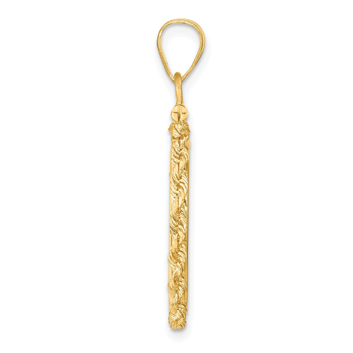 18 mm 14k Yellow Gold coin bezel pendant for US $2.50 Liberty Head Quarter Eagle — alternate view