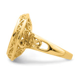 13 mm 14k Yellow Gold coin bezel for 13 mm Coin — additional image