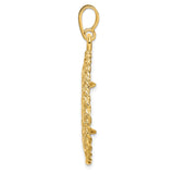 15 mm 14k Yellow Gold coin bezel for 15 mm Coin — alternate view