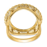 17 mm 14k Yellow Gold coin bezel for 16.5 mm Coin — additional image