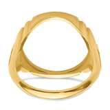 17 mm 14k Yellow Gold coin bezel for 16.5 mm Coin — additional image