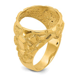 17 mm 14k Yellow Gold coin bezel for 16.5 mm Coin — additional image