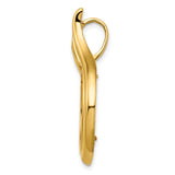 18 mm 14k Yellow Gold coin bezel for 17.8 mm Coin — alternate view