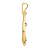 18 mm 14k Yellow Gold coin bezel for 17.8 mm Coin — alternate view