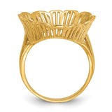 18 mm 14k Yellow Gold coin bezel for 17.8 mm Coin — alternate view