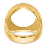 18 mm 14k Yellow Gold coin bezel for 17.8 mm Coin — additional image