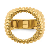 18 mm 14k Yellow Gold coin bezel for 17.8 mm Coin — additional image