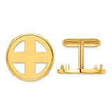 22 mm 14k Yellow Gold coin bezel for 21.6 mm Coin