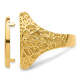 22 mm 14k Yellow Gold coin bezel for 21.6 mm Coin — additional image