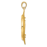 33 mm 14k Yellow Gold coin bezel for 32.7 mm Coin — alternate view