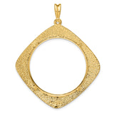 34 mm 14k Yellow Gold coin bezel for 34.2 mm Coin — additional image