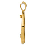 34 mm 14k Yellow Gold coin bezel for 34.2 mm Coin — alternate view