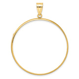 41 mm 14k Yellow Gold coin bezel for Australian $1 Koala