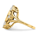 14 mm 14k Yellow Gold coin bezel ring for Australian $5 Nugget — additional image