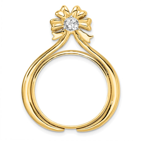 22 mm 14k Multi-Tone Gold coin bezel for Australian Sovereign