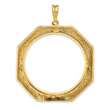37 mm 14k Yellow Gold coin bezel for Austria €100 Philharmonic — additional image