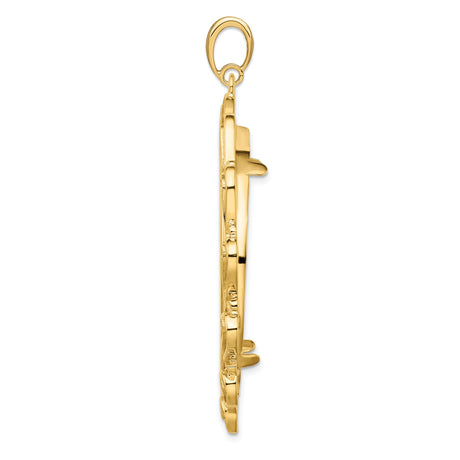 37 mm 14k Yellow Gold coin bezel for Austria €100 Philharmonic — alternate view