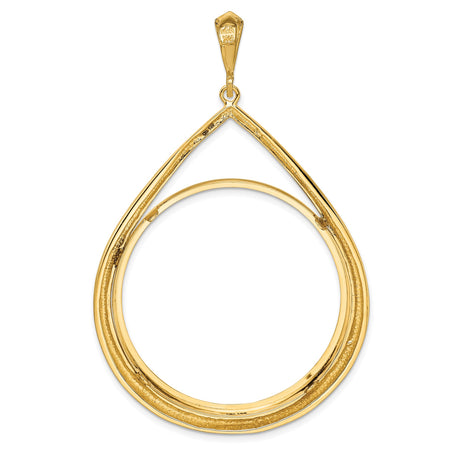 37 mm 14k Yellow Gold coin bezel for Austria €100 Philharmonic — additional image