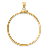 37 mm 14k Yellow Gold coin bezel for Austria €100 Philharmonic — additional image