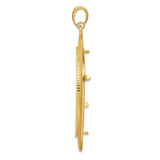 37 mm 14k Yellow Gold coin bezel for Austria €100 Philharmonic — alternate view