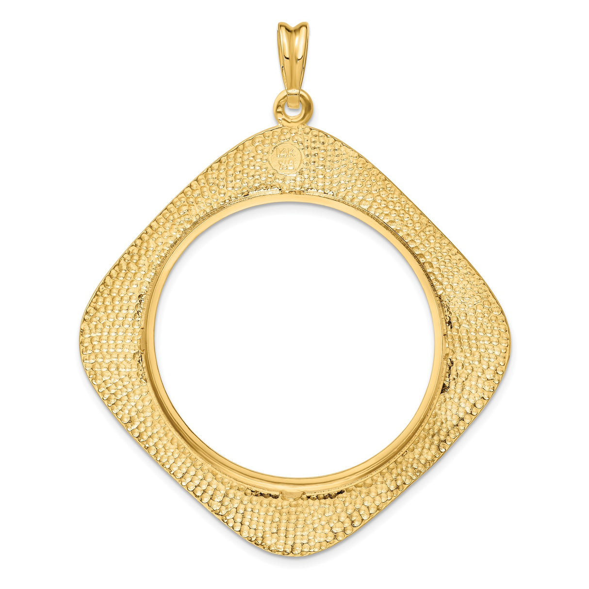 37 mm 14k Yellow Gold coin bezel for Austria €1.50 Philharmonic — additional image
