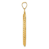 37 mm 14k Yellow Gold coin bezel for Austria €1.50 Philharmonic — alternate view