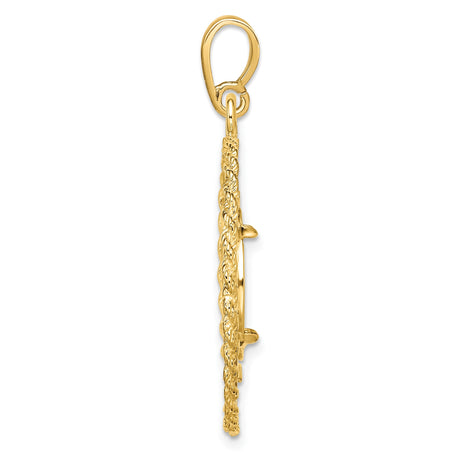 13 mm 14k Yellow Gold coin bezel for Austria €4 Philharmonic — alternate view