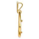 13 mm 14k Yellow Gold coin bezel for Austria €4 Philharmonic — alternate view